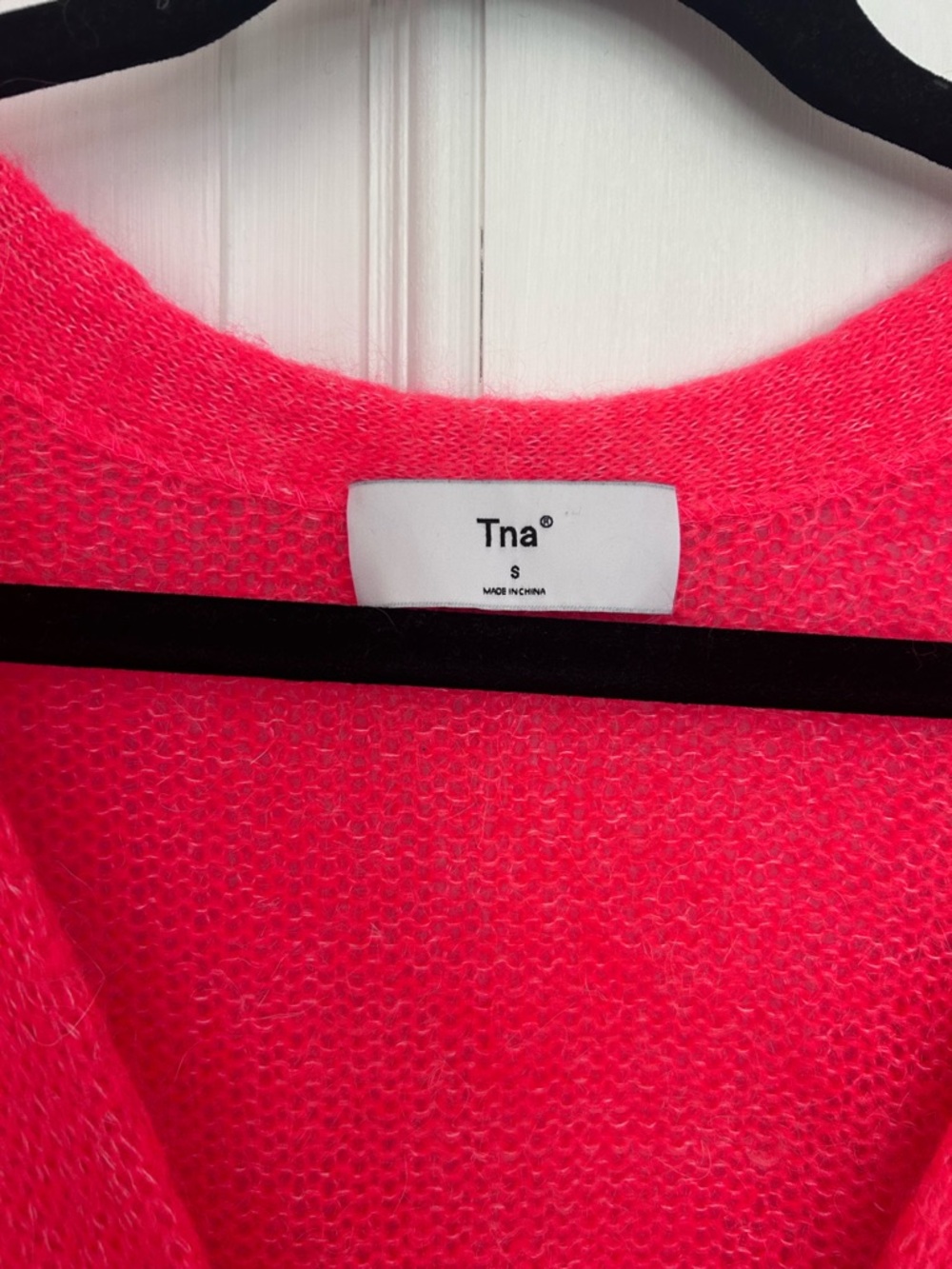 Vibrant Pink TNA Cardigan - Picture 4 of 6